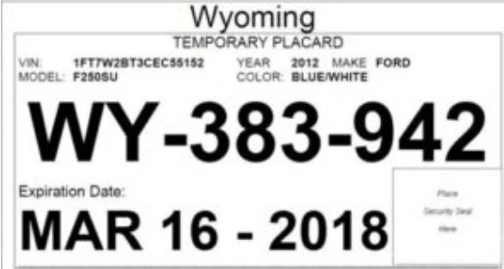 placas-temporales-en-wyoming